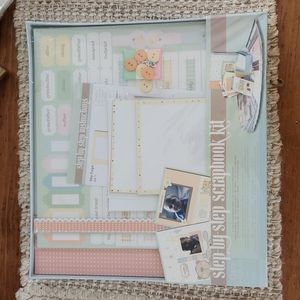 Baby scrapbook kit